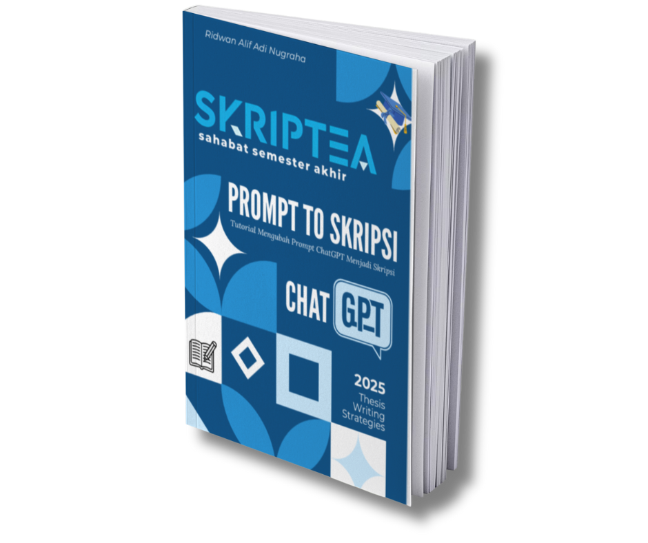 Sampul e-book SKRIPTEA: PROMPT TO SKRIPSI